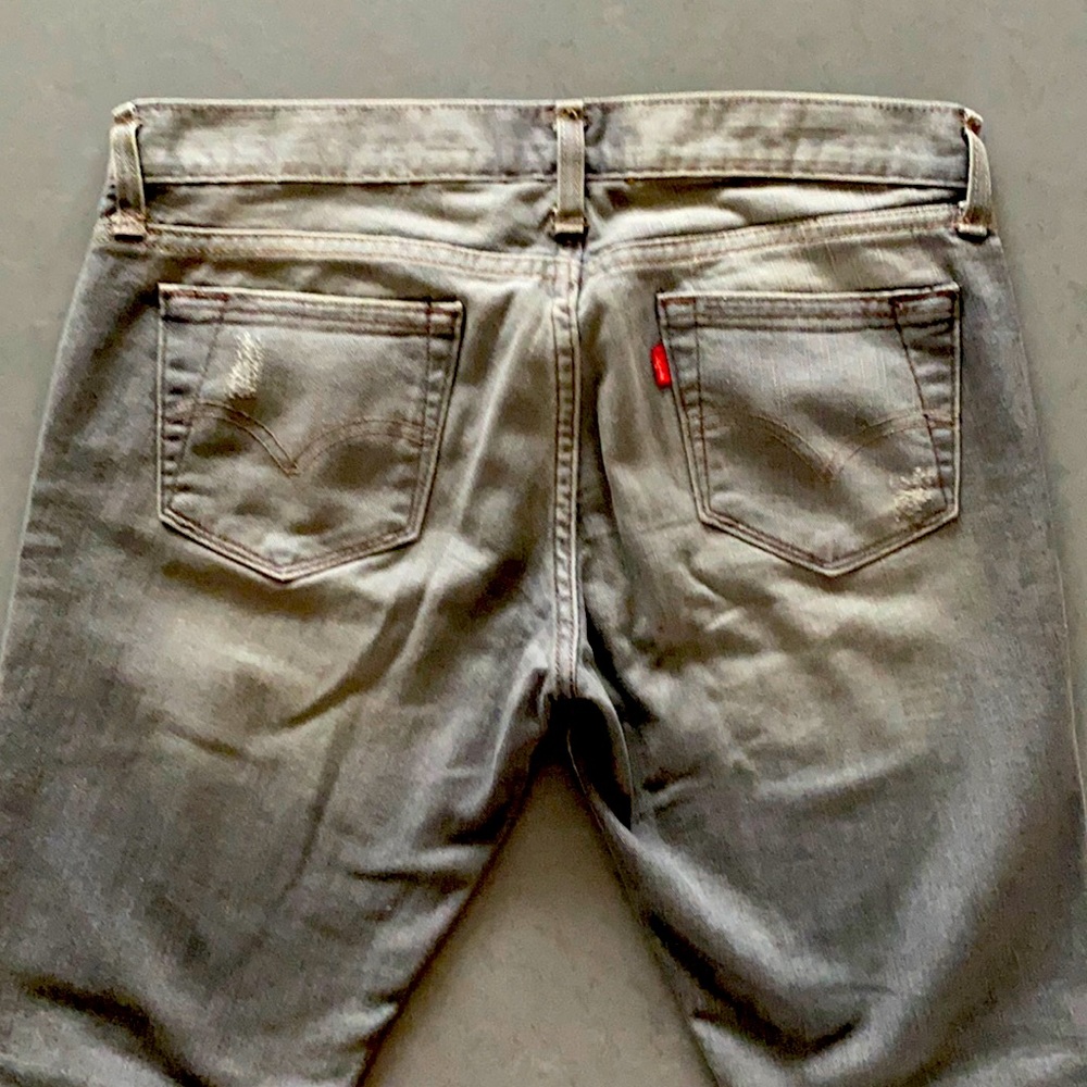 Levis grey jeans size 6